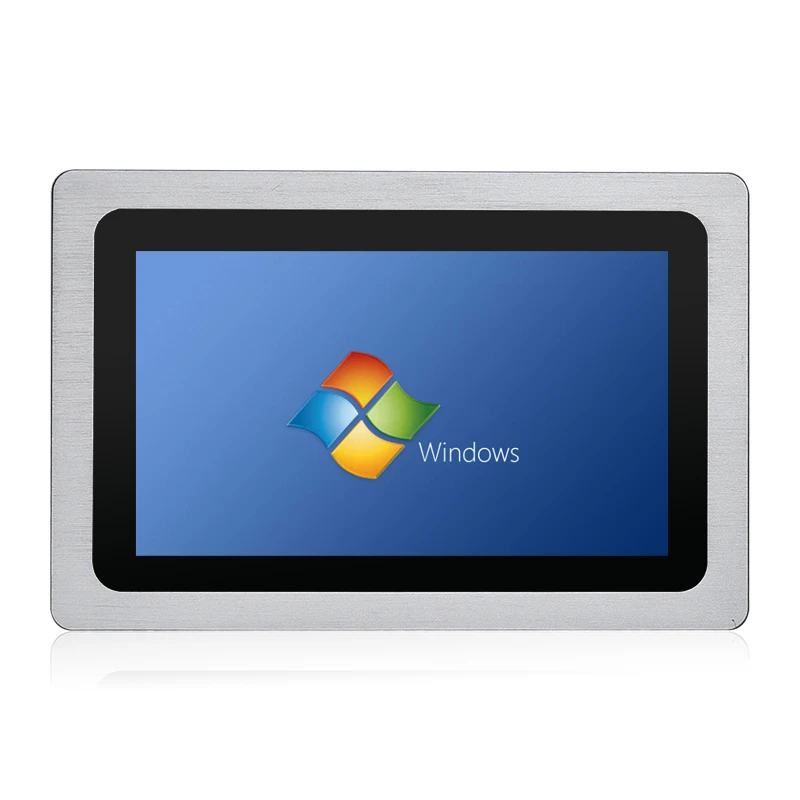 Touchthink embedded 11.6' customized high brightness anti-fog anti-uv protection near sea use industrial touch panel pc