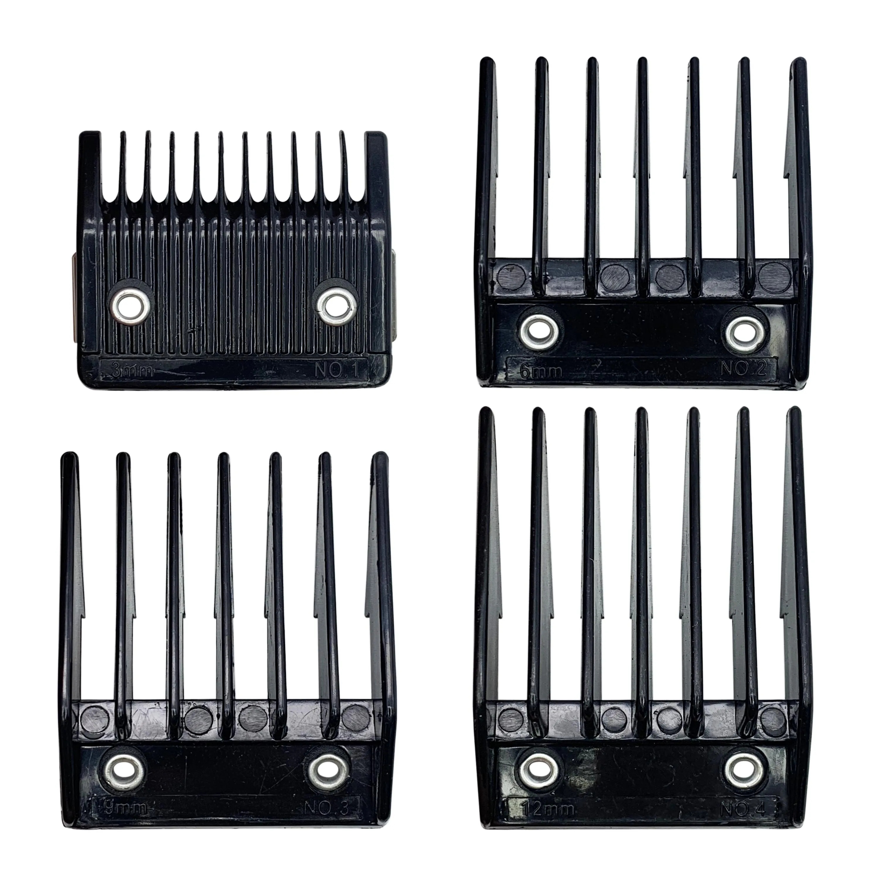 1pcs 3mm/6mm/9mm/12mm welcome OEM/ODM high quality Professional hair clipper  Metal-Clip Guide Comb