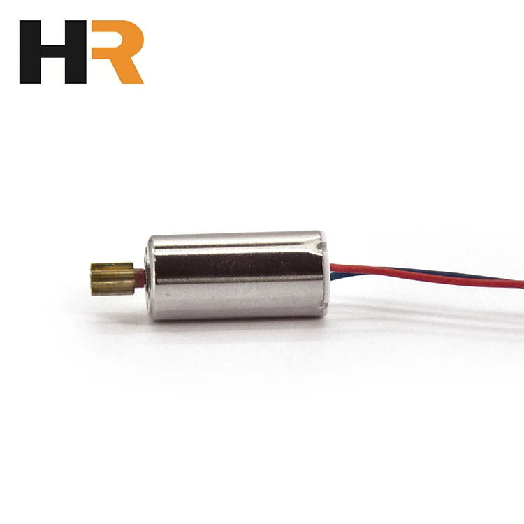 Factory Price 10mm mini Clockwise Anti-clockwise coreless motor high torque low voltage with cable