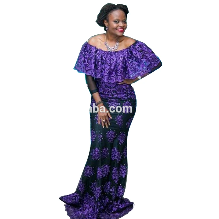 Queency Wholesale Dubai Bridal Lace African French Net Lace Fabric with Pretty Stones