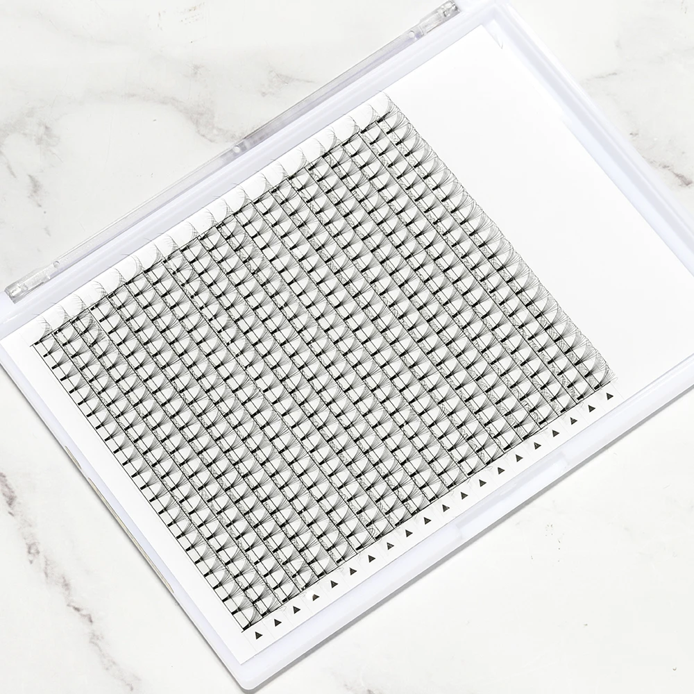 10D Short Stem 0.07 Eyelash Extension Fans Premade Volume Fan Lashes XL Tray volume Eyelash Extension