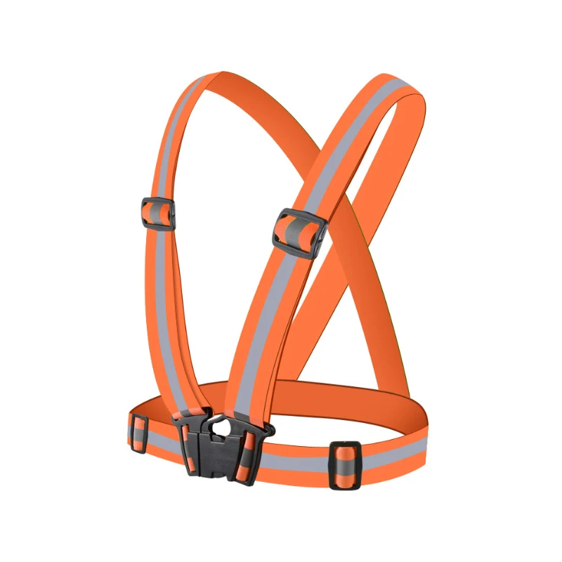 Chargeable Cycling Led Vest Road Led Wireless Signal Running Vest Safaty West With Led Flashing Light