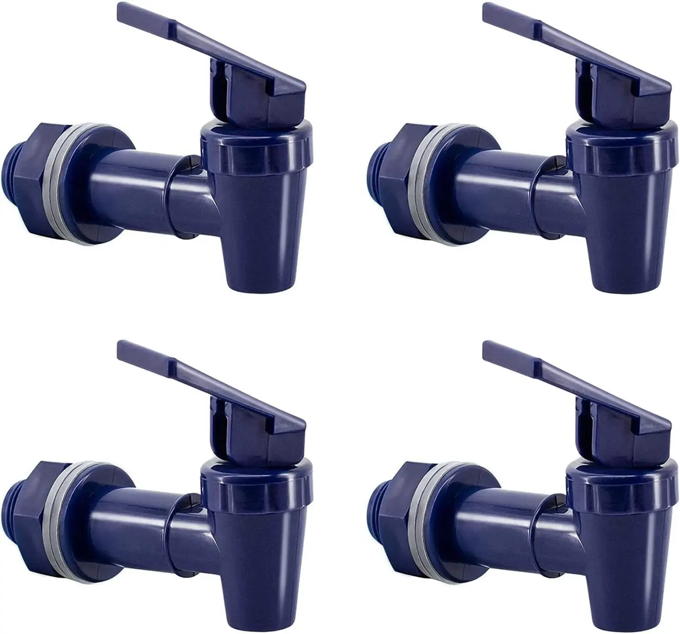 4 Piece Replacement Cooler Faucet Water Bottle Jug Water Dispenser Tap Set cold beverage dispenser parts