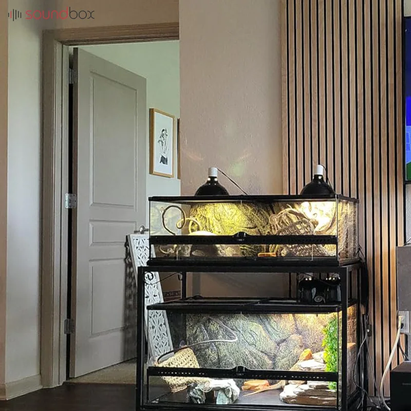 Soundbox luxury acoustic wall slatted 3d wood veneer panels 600x2400 akupanel acoustic panel wooden recording