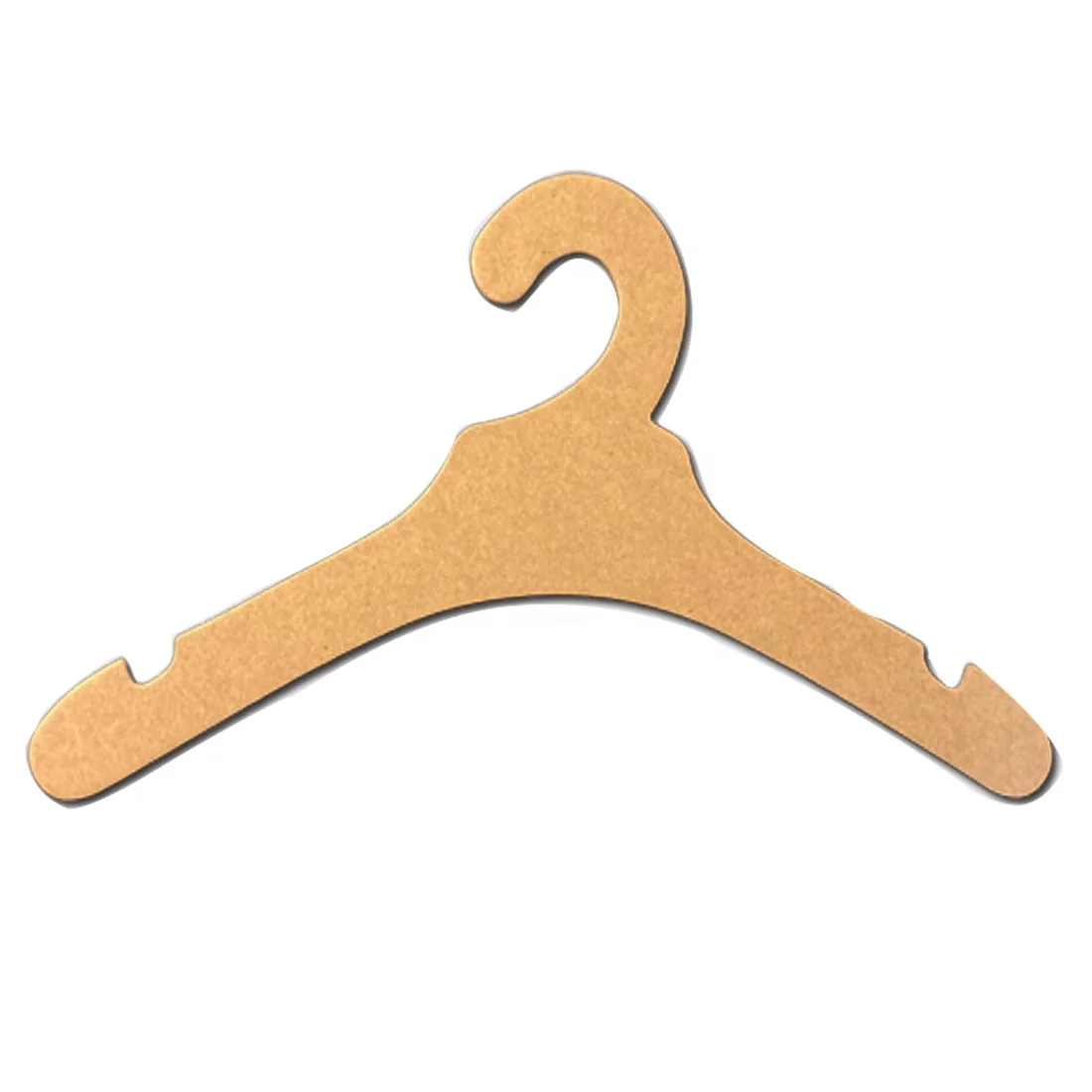 Eco friendly Cardboard Biodegradable recycled paper clothes hanger paper board hangers for kids baby children paper hangers