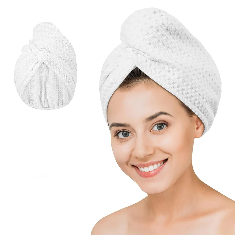 Top selling factory Wholesale quick drying hair turban wrap towel microfiber hair towel cap