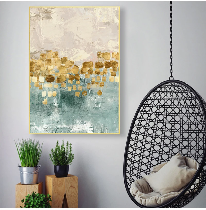 Home Living Room Home Decor Nordic Picture  Poster Abstract  modern wall decor art prints