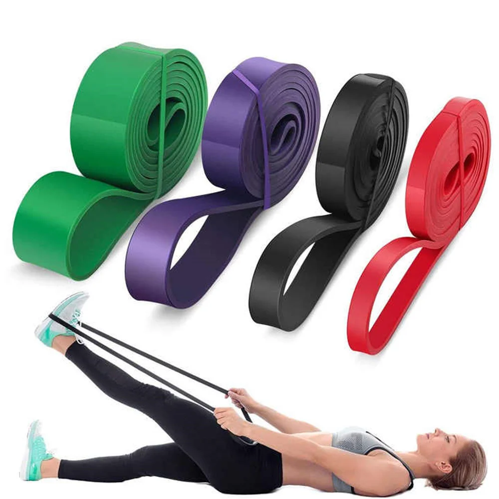 China factory wholesale Custom Logo Yoga Fitness Exercise Elastic Stretch Mini Latex Resistance Loop Band