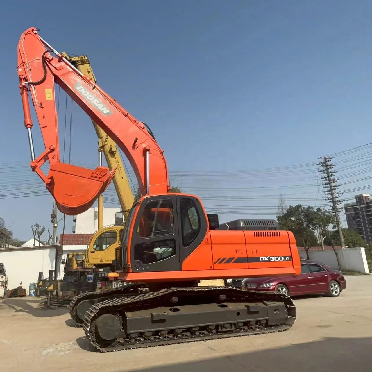 Новое поступление корейский экскаватор высокого уровня Doosan DX300LC с низким временем работы DH220/DH150/DH300 для