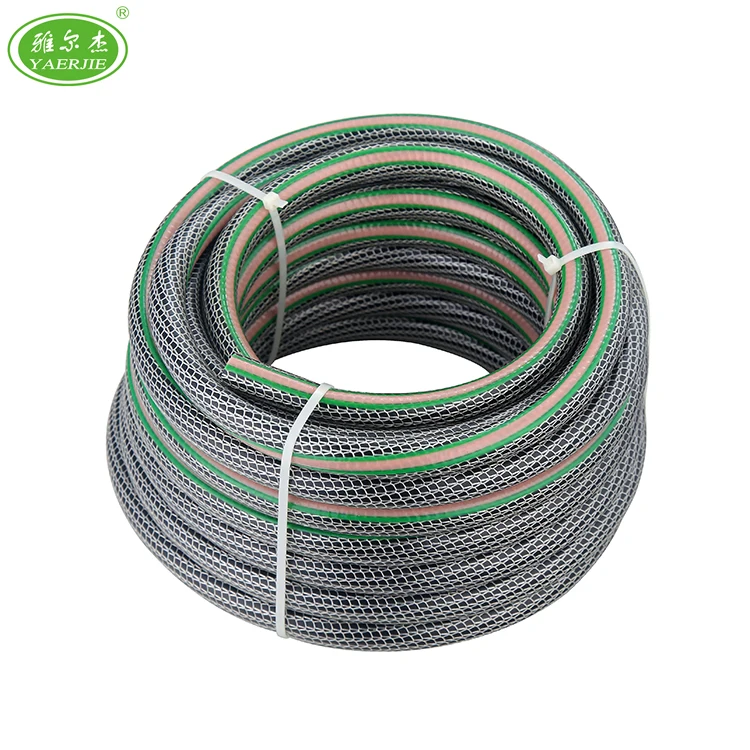 Fabric Braided Water Hose Fiber Reinforced Watering for Garden