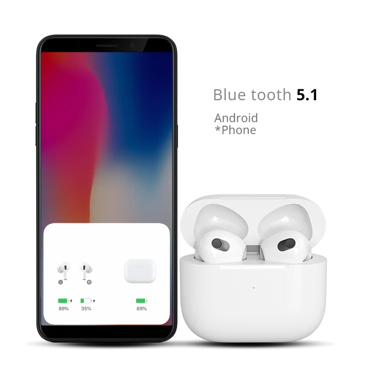 Новинка, оригинальные наушники apple airpoding 1:1 super bass, Беспроводная зарядка, наушники Air Pro, GPS, переименованные TWS наушники-вкладыши airpoders 3