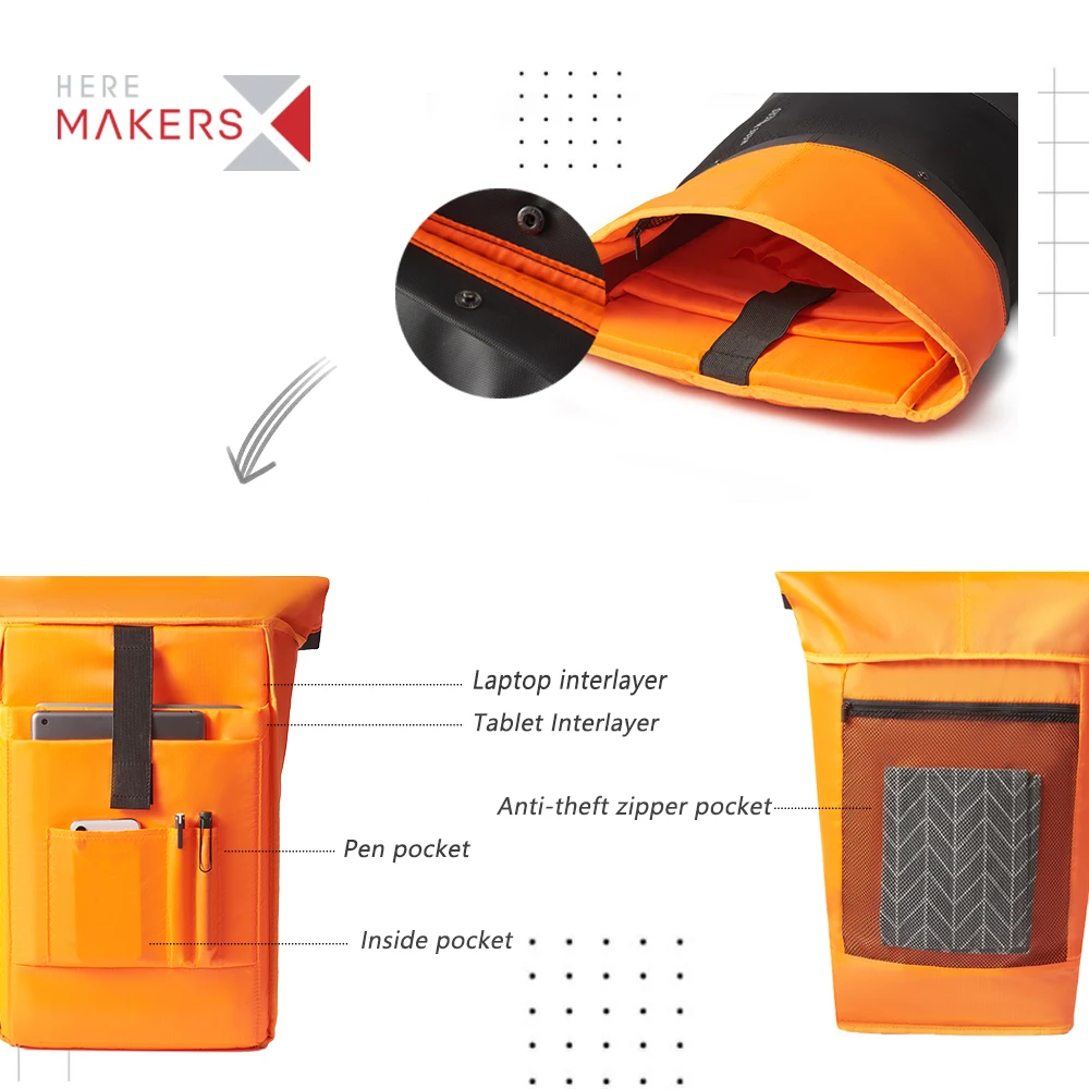 New Design casual lightweight computer back pack manufacturer rucksack Custom men waterproof 14 inch laptop backpack for men