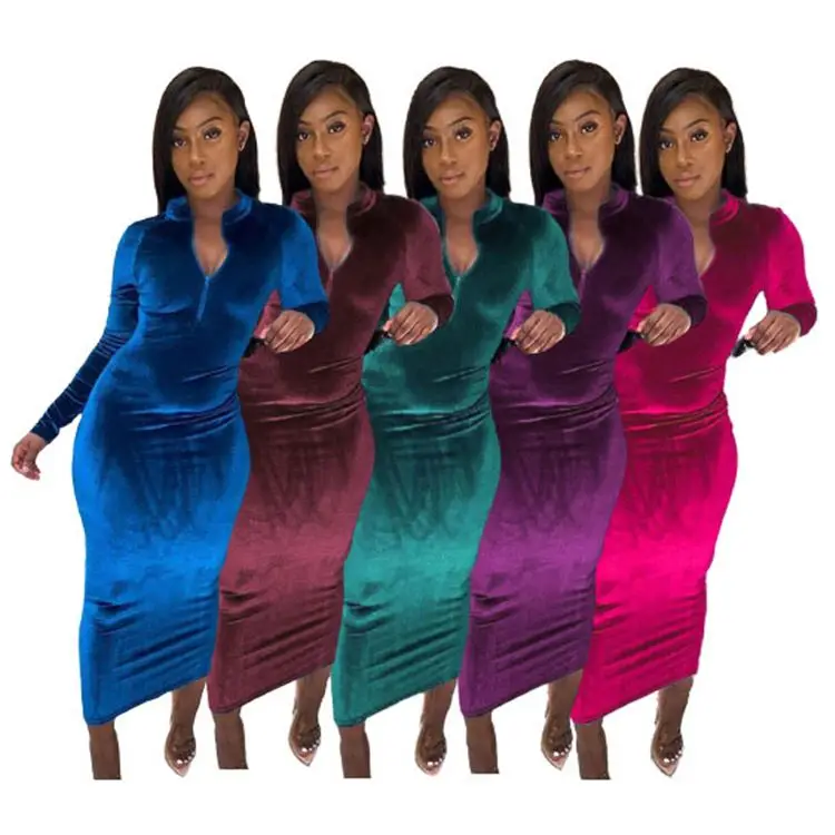 
High Quality 2020 Winter Thick Long Sleeve Wholesale Woman Plus Size Casual Dress Dresses Women Elegant High Quality 2020 Winter Thick Long Sleeve Wholesale Woman Plus Size Casual Dress Dresses Women Elegant&nbsp;