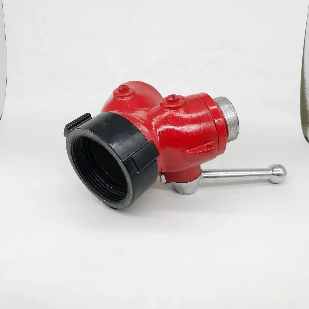 Красная алюминиевая резьба 65 мм нГн 40 мм нГн резьба огонь Wye клапан