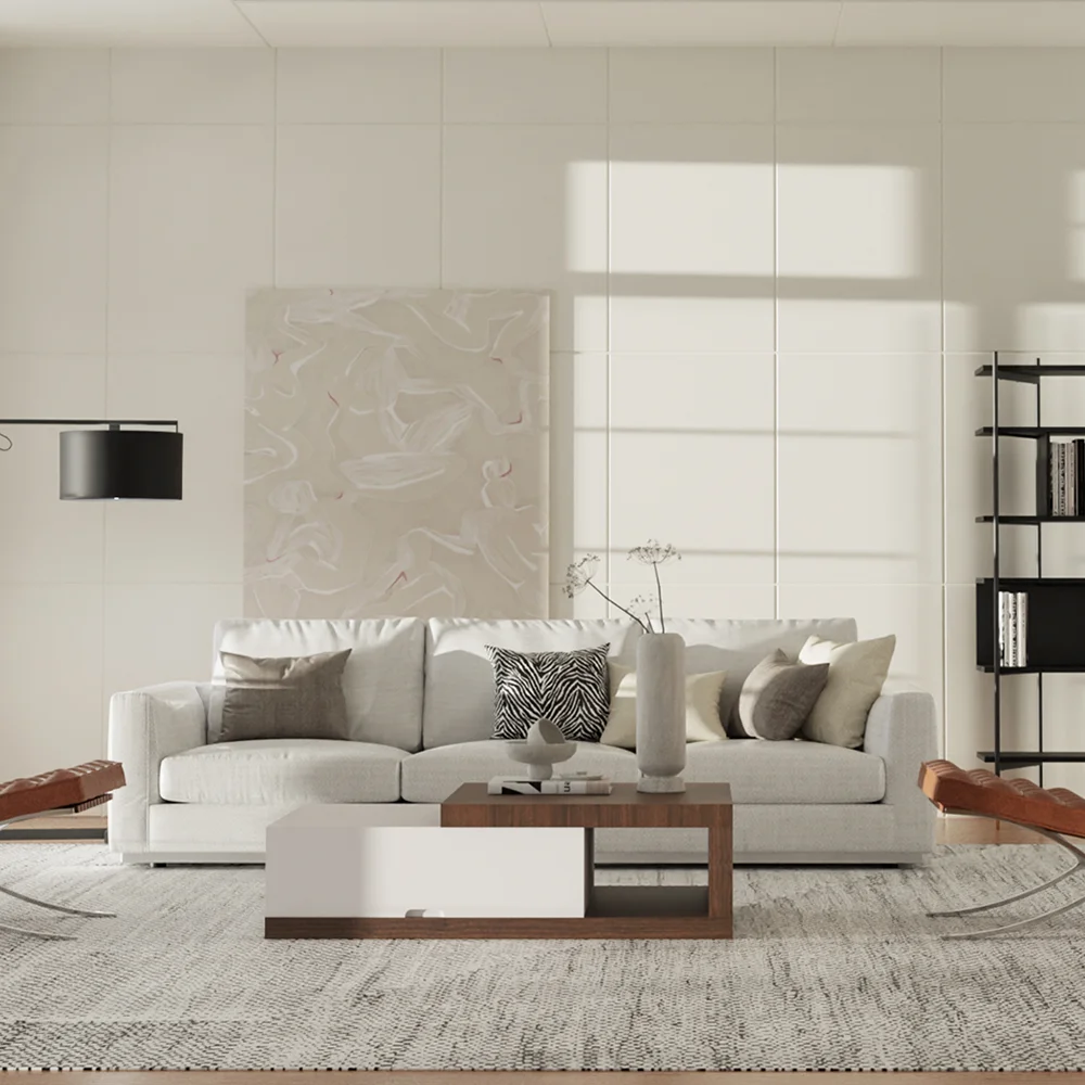 Cloud Modular Sectional Sofa Set Furniture Living Room Modern Couch Beds Can Be Combined into Chairs Coffee Tables Set for Sale