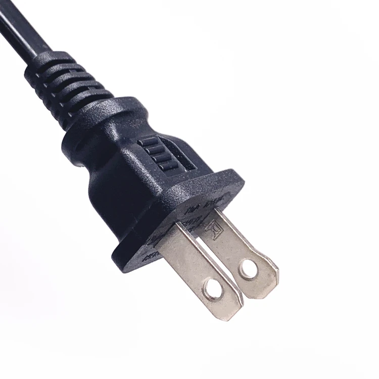  США Plug Стандартный американский 2 Pin Iec C7 Ac компьютерный шнур питания