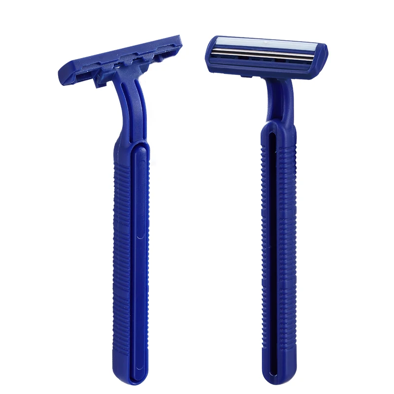 Two Blades Men Disposable razor Plastic handle Comfortable Cheap Shaving Quality Razor