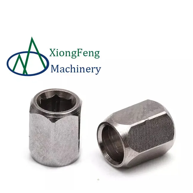 304 popular stainless steel hook breaking reinforcement coupling threaded rod round coupling nut M3 M4 M6 M8 M10 M12 M14 M16 M18