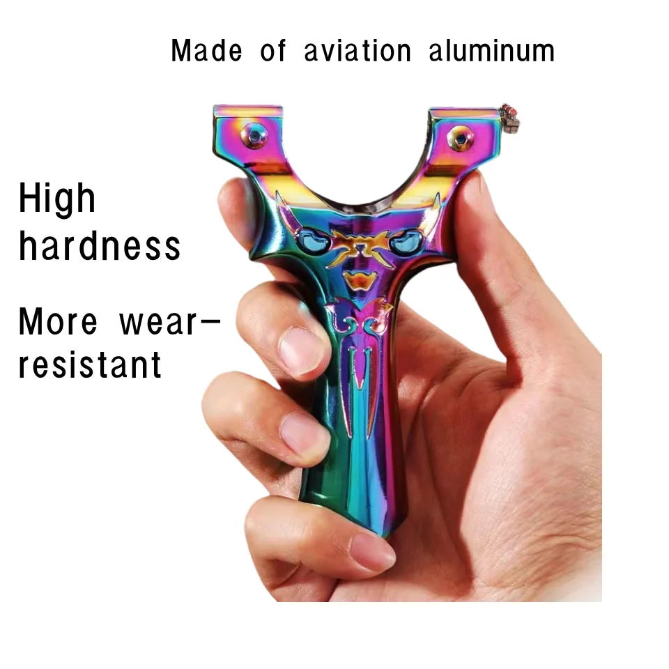 Laser demon little monster Slingshot high precision outdoor sports power new demon aluminum alloy