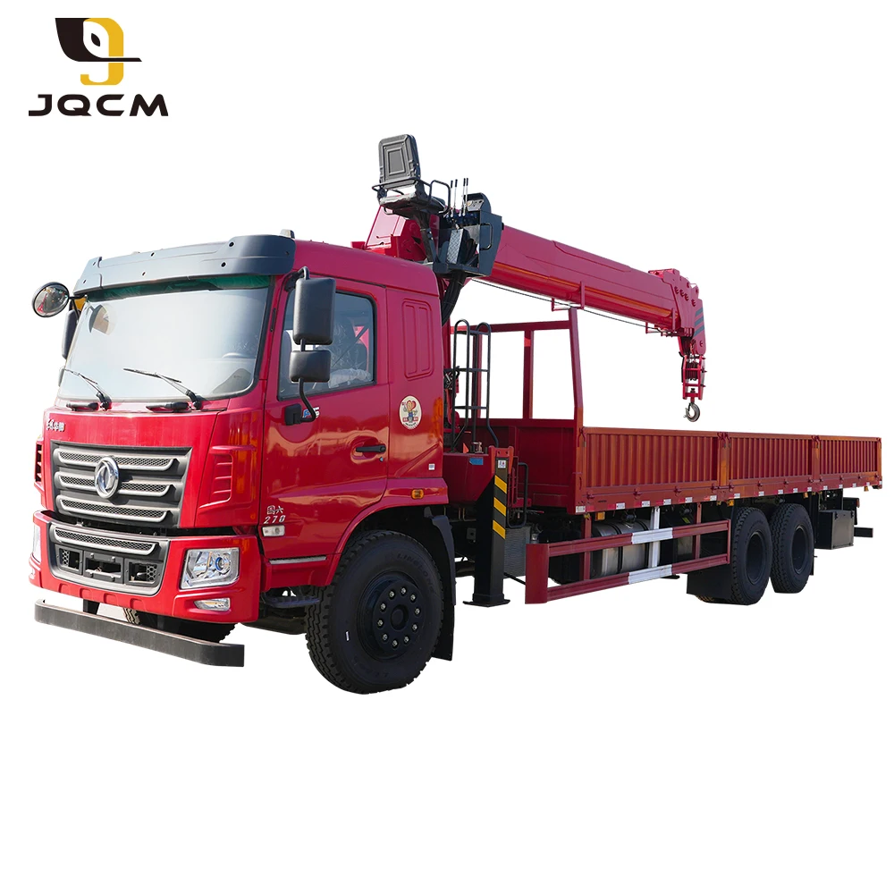 Новое поступление 12 тонн мобильный телескопический подъемный кран Dongfeng быстрая доставка включая компоненты двигателя строительная промышленность