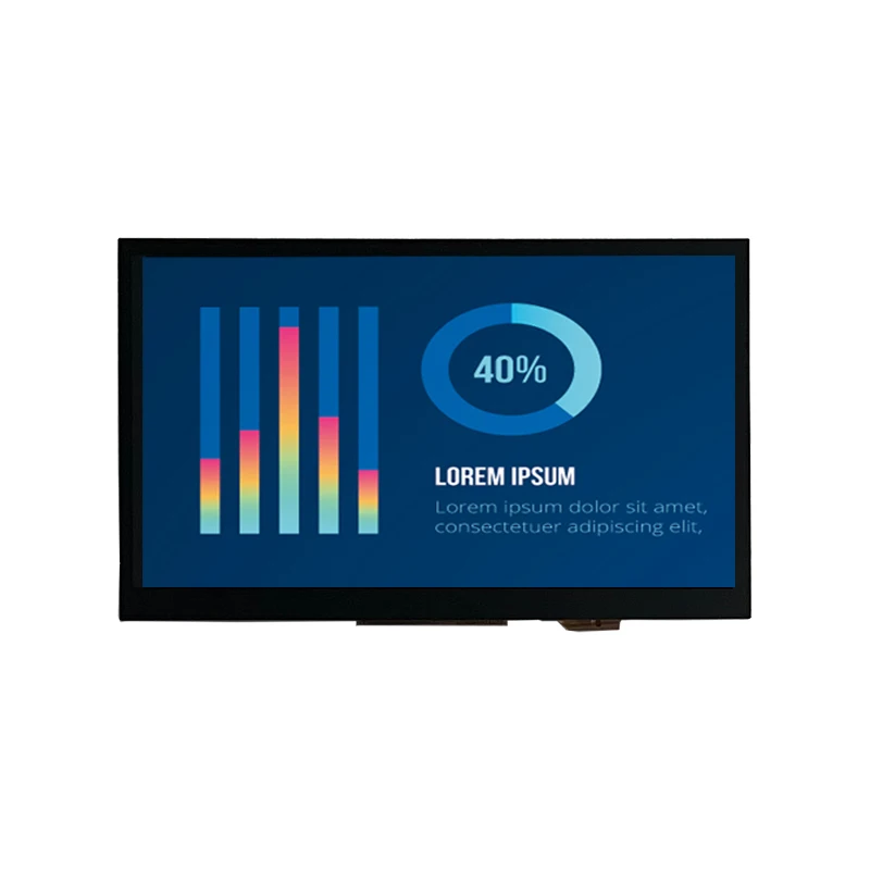 HMI Serial Solution 800x480 LCD Touch Screen UART Interface 7' TFT LCD Module