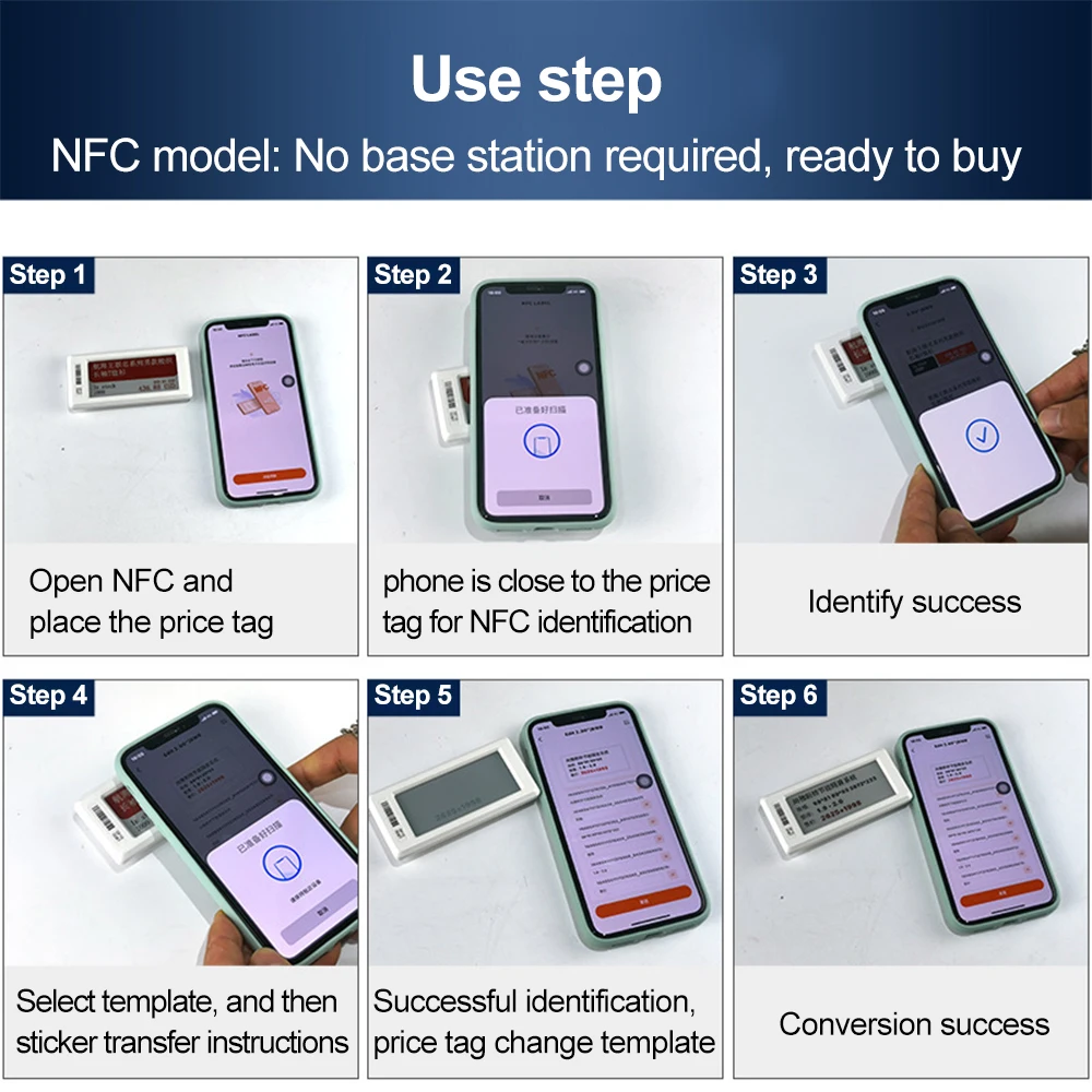 Storage Nfc Shelves Smart Electronic Price Tags Electronic Price Tags Fastening Systems For Shelf Labels Digital Store Solutions
