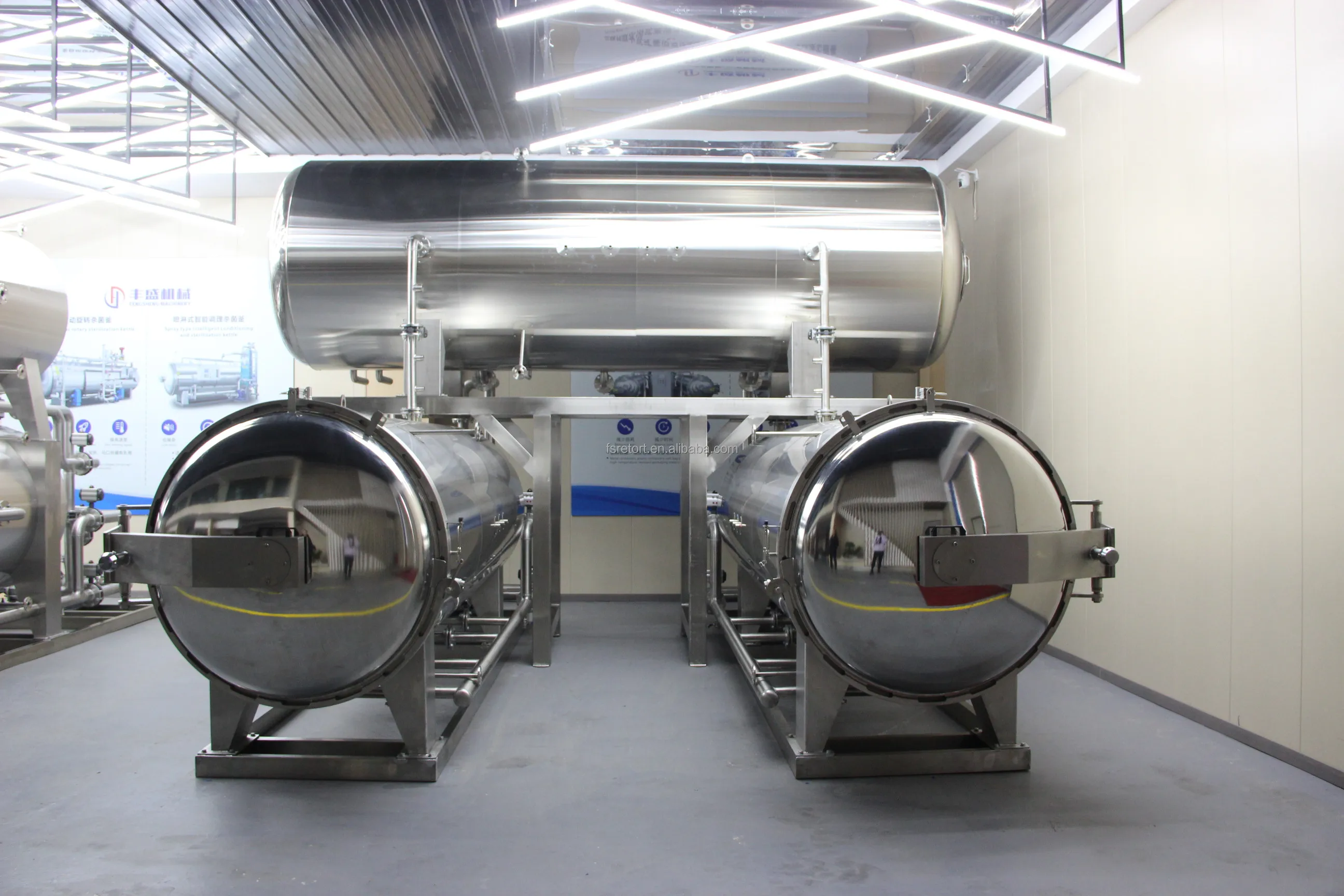 High-Temperature High-Pressure Horizontal Autoclave Sterilizer Machine Automatic Laboratory Steam Sterilization Food Sterilizer