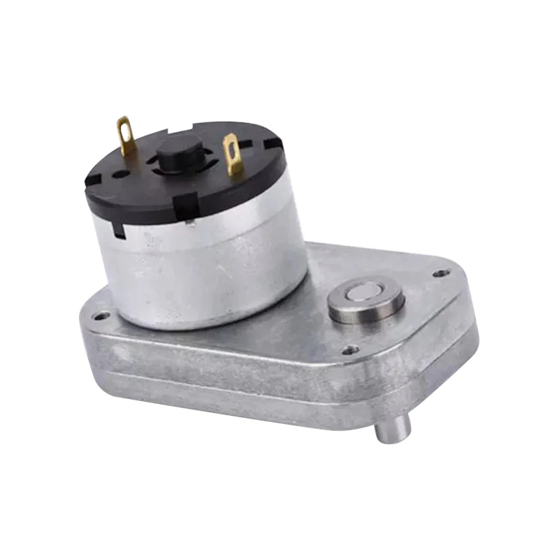 weite High Quality 65mm electric 6V 12V dc gear motor gearbox speed reducer high torque Low RPM flat Gearbox Dual Shaft