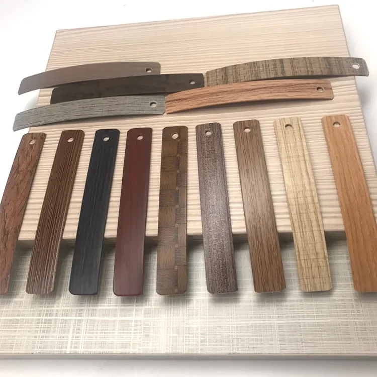 Factory Kitchen Best Price Wood Grain Cabinet Decoration 3mm 5mm Thick Pvc Edge Banding