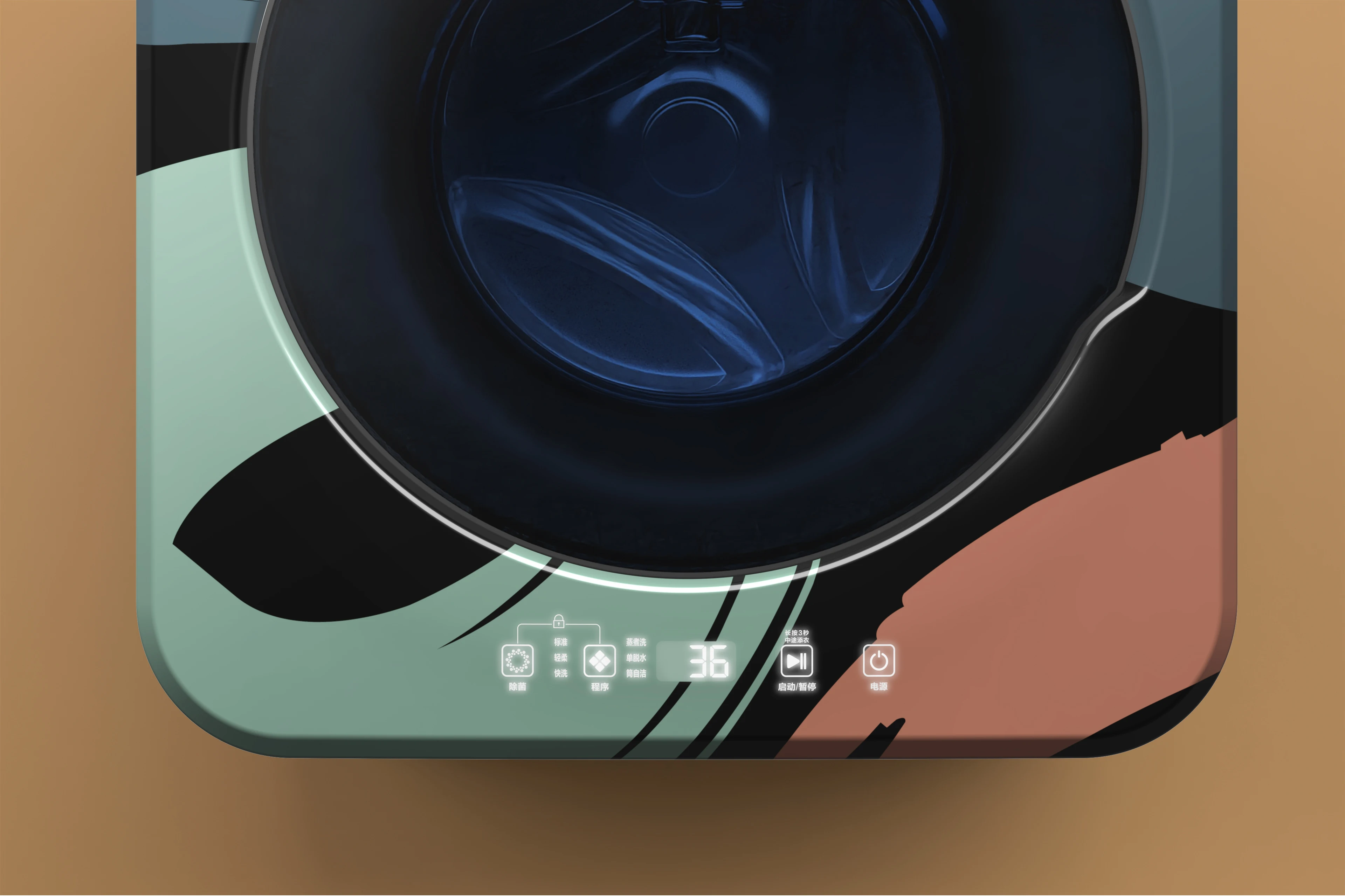 Mini Washing Machine Washing  Portable Wall Mounted Save Space For Families Or Children