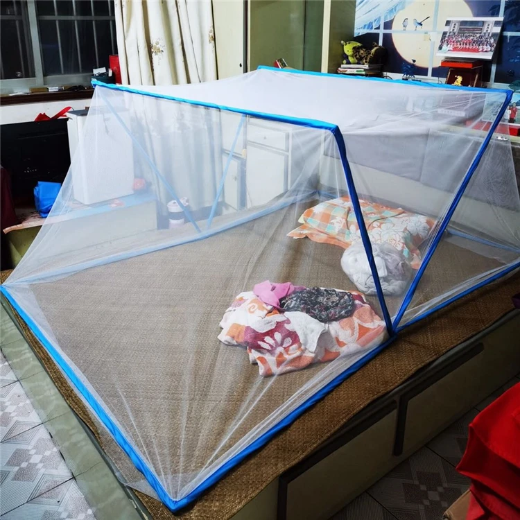 
New Hot Sale Quick Portable Folding Anti-mosquito Home Bed Adult Double Bed Mosquito Net 