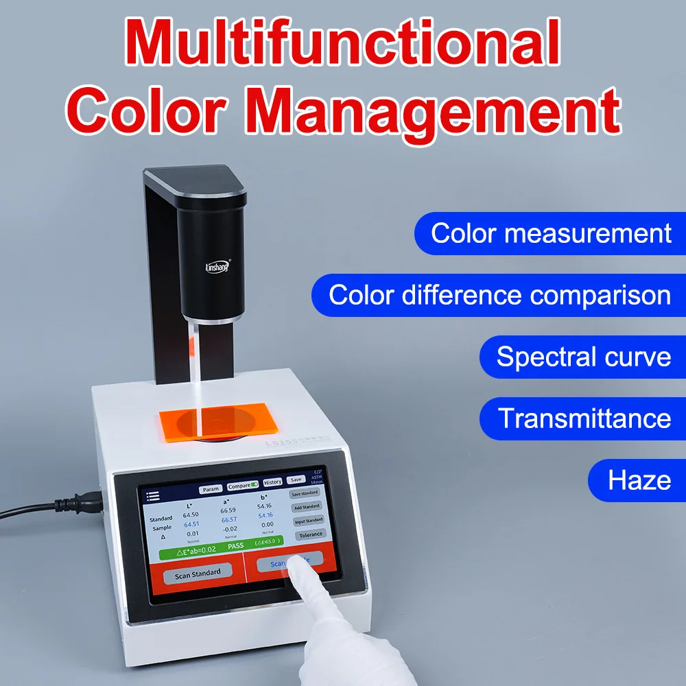 RTS LS155 Liquid Turbidity Colorimeter Transparent Pt-Co Scale Haze Colorimeter for Liquids Color Measurement