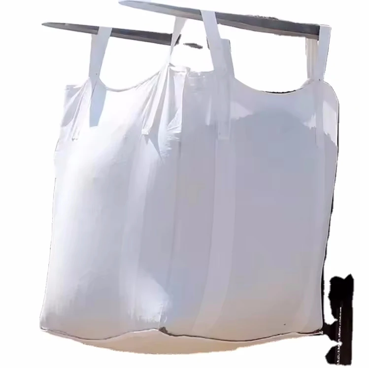 Heavy Duty Waterproof Jumbo Agriculture 1000kg Top Spout Bottom Flat Tonne Big Bag for ore copper mine metals minerals