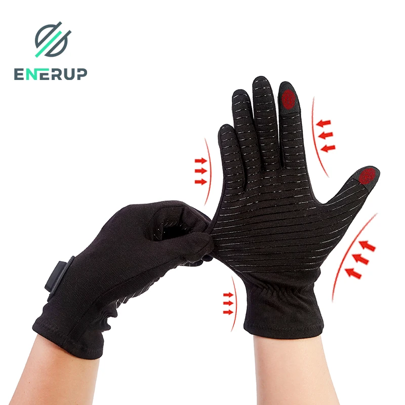 Массажные перчатки от артрита Enerup OEM/ODM для рук терапевтические личной и облегчающей терапии перезаряжаемые 3 режима