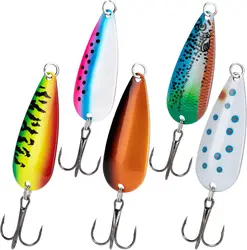 Fishing Lures 10pcs of a set Trout Lures Bass Fishing Spoons Lures