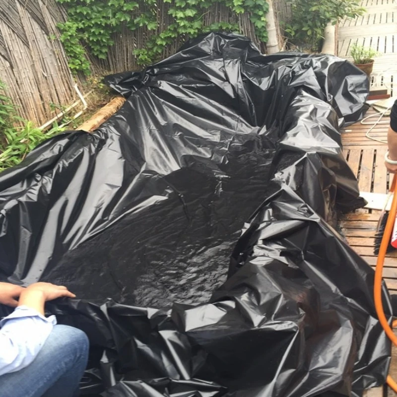 0 5 мм 75 HDPE геомембранный пластиковый вкладыш для аквакультуры свалка Гладкая мембрана