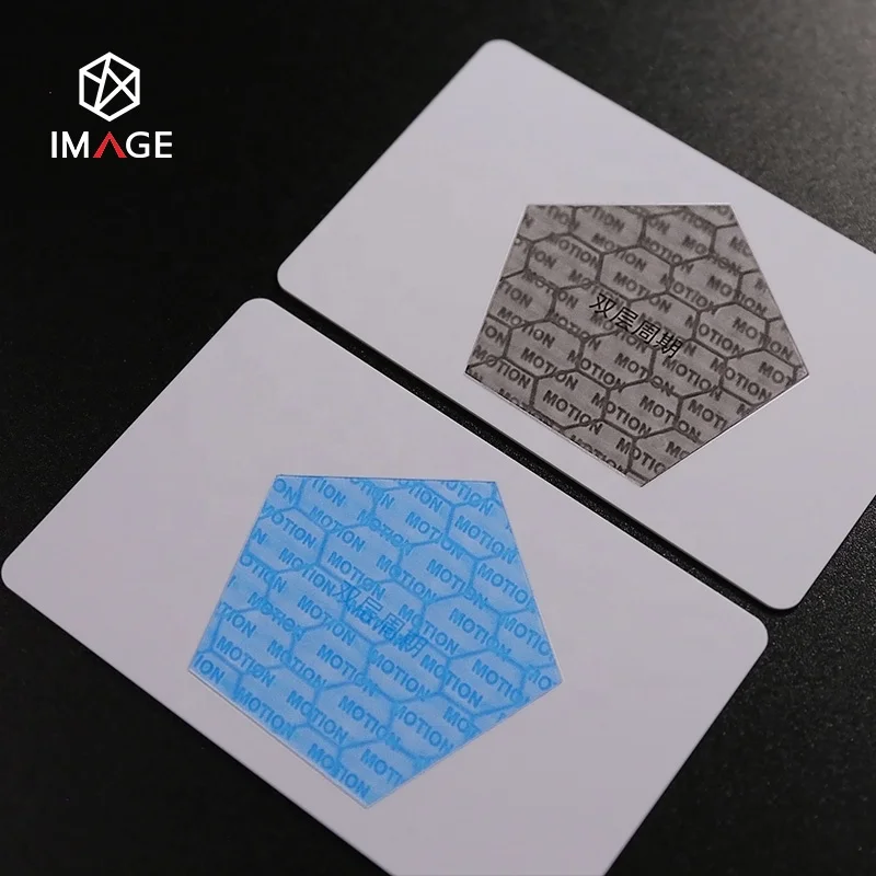 3D Double-layer Dynamic Lenticular Visual Anti-counterfeit Label for Tobacco, Alcohol and Luxury Brand Packaging