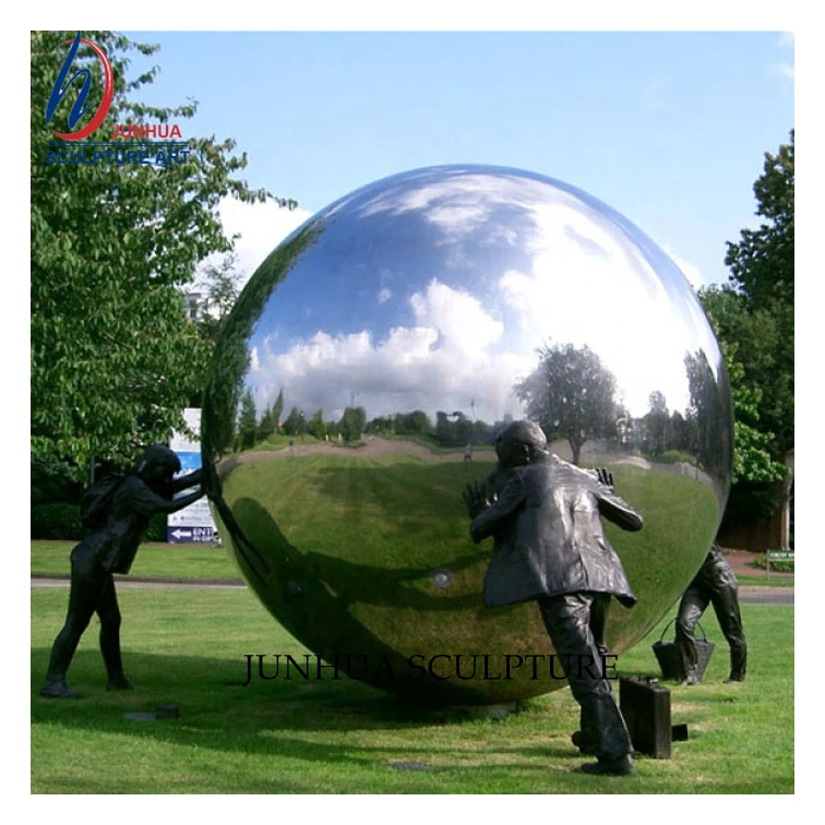 1100mm 44 inch large metal spheres Polished mirror stainless steel hollow balls