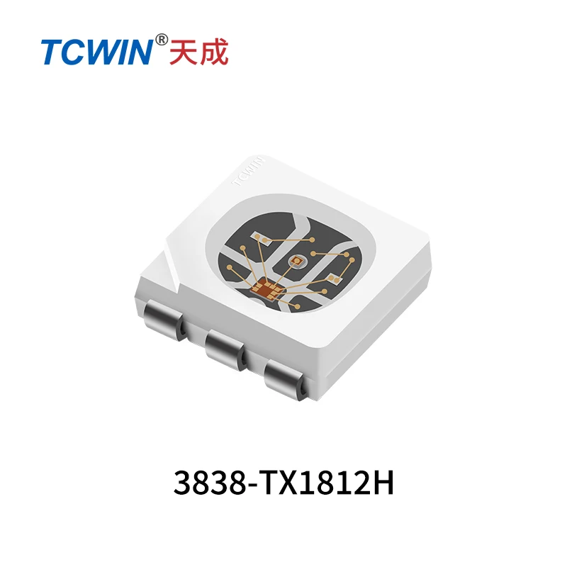 Good quality productsLED package 3838 RGB build in IC smd led