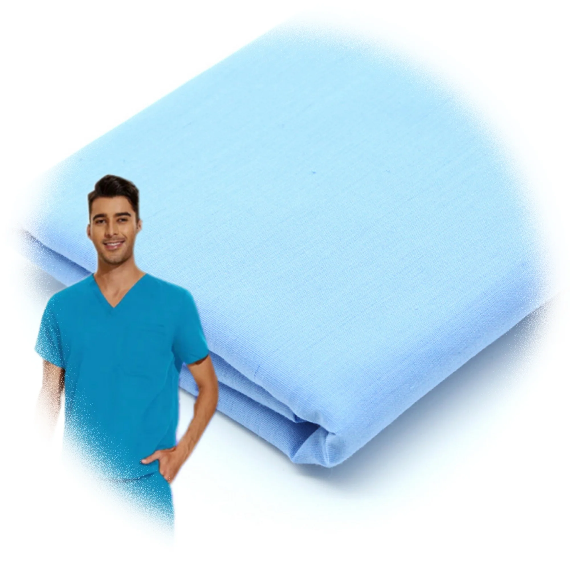 Medical Hotsale Dyed Fabric Cotton Medical Nurse Scrub Doctors Uniform Polyester/cotton Fabric