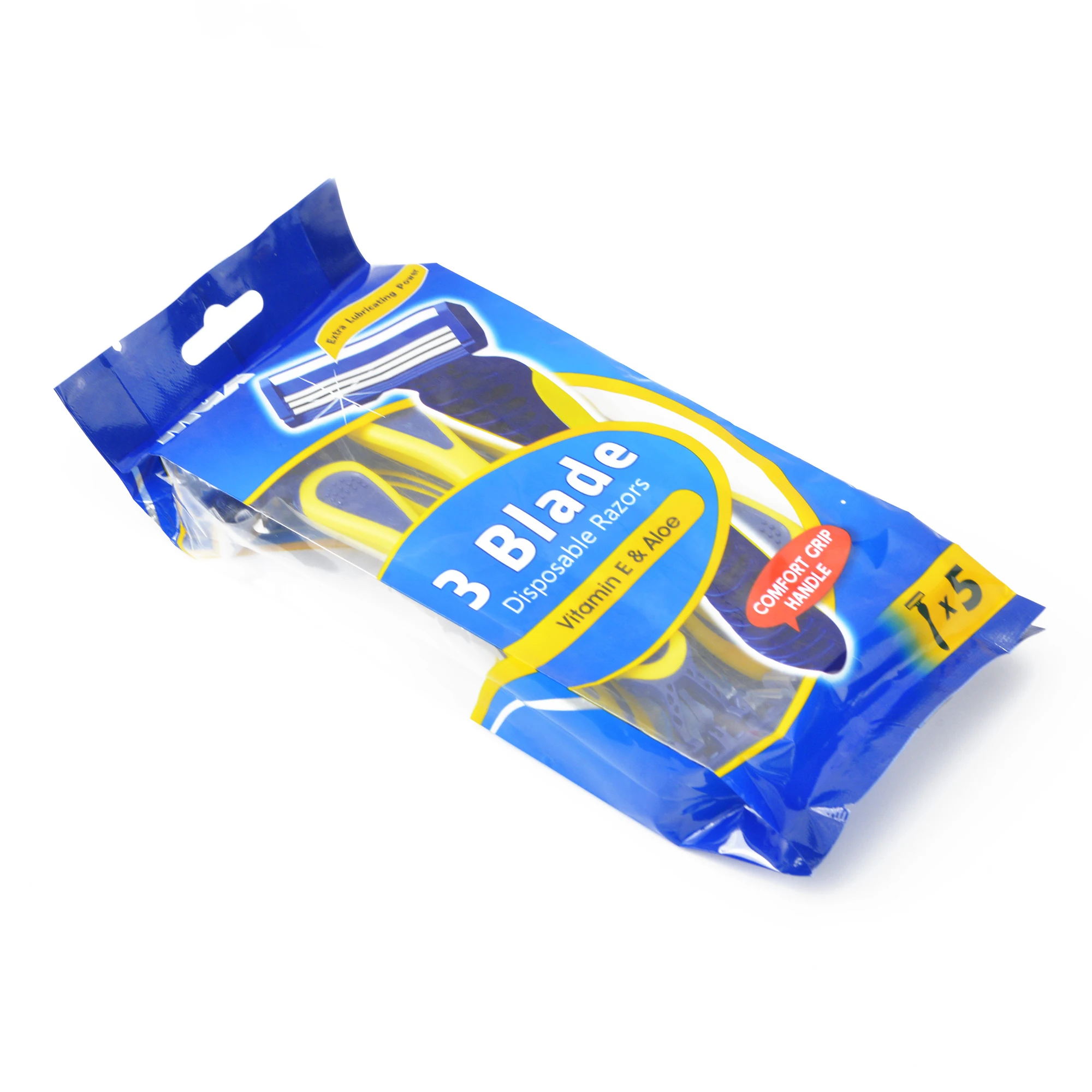 Razor manufacturers in China max shaver blade 3 blade men design factory OEM three blade disposable razors