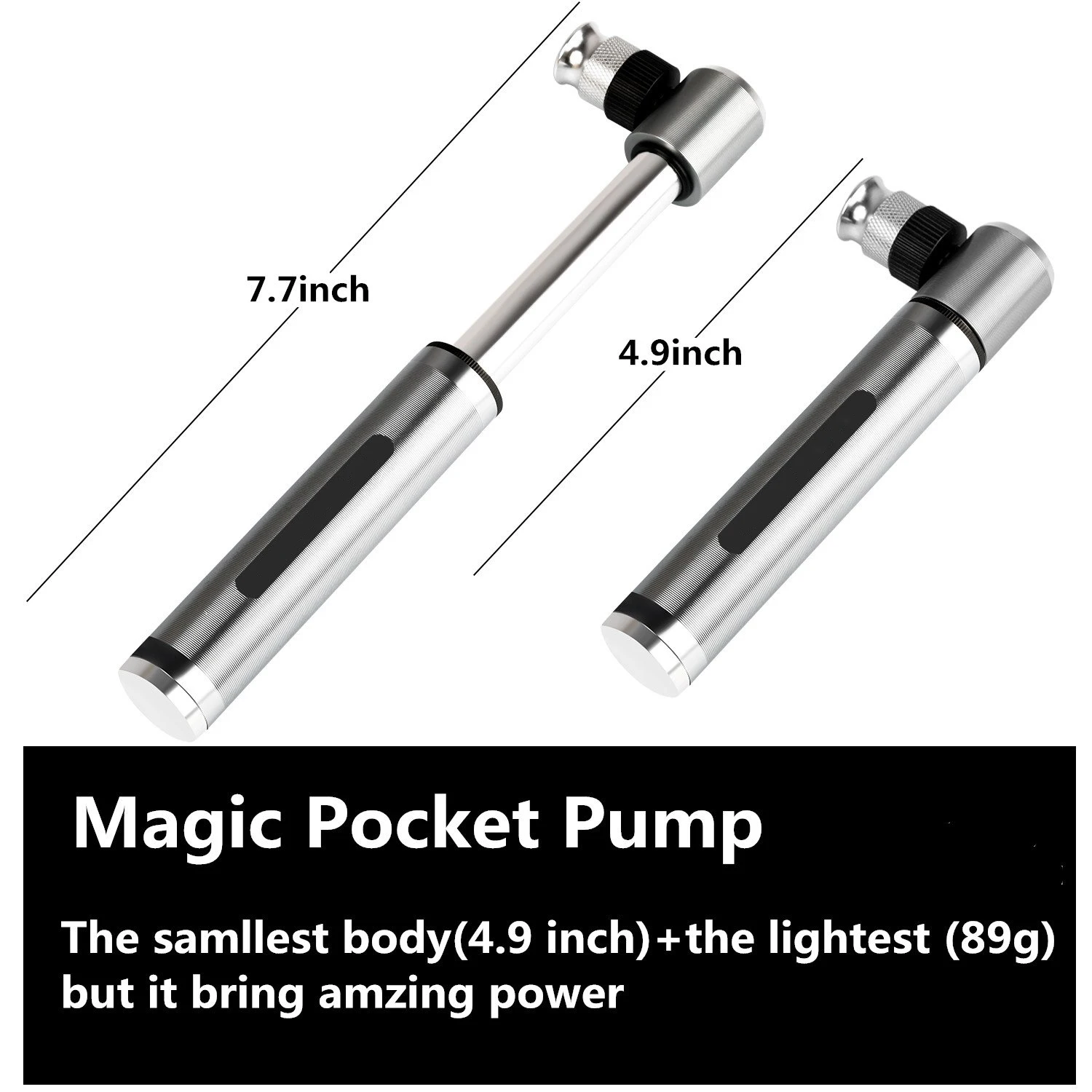 Hot Sale Portable Mini Mountain Bike Hand-Operated Air Pump Convenient Bicycle Accessories Pump