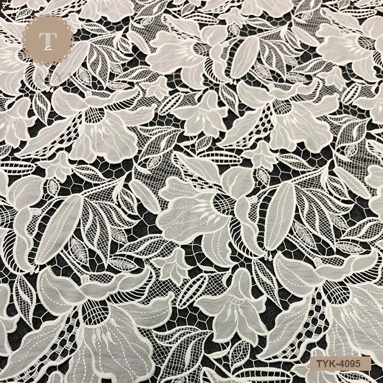 Water Soluble Lace Fabric Milk Fiber 2021 water soluble lace series