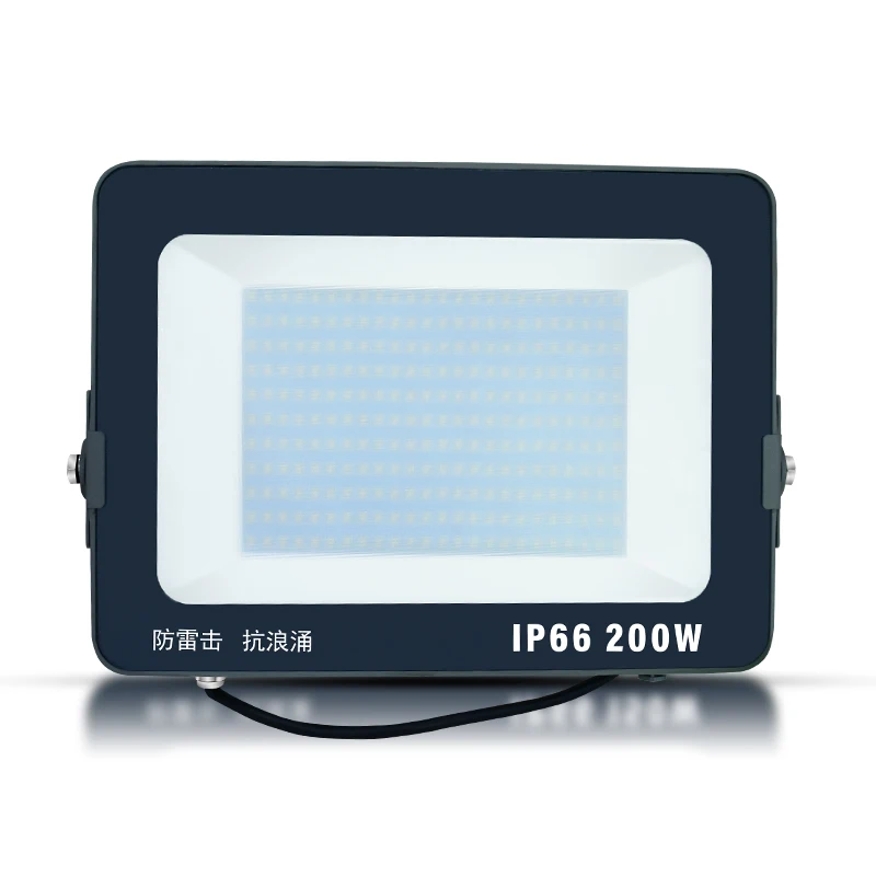 Dongdian Era Светодиодный прожектор высокой яркости водонепроницаемый Ip66 30 Вт 60 100 200 наружный светодиодный для