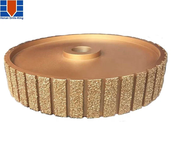 Electroplated and Brazed Profile Wheel Diamond grinding wheel for stone