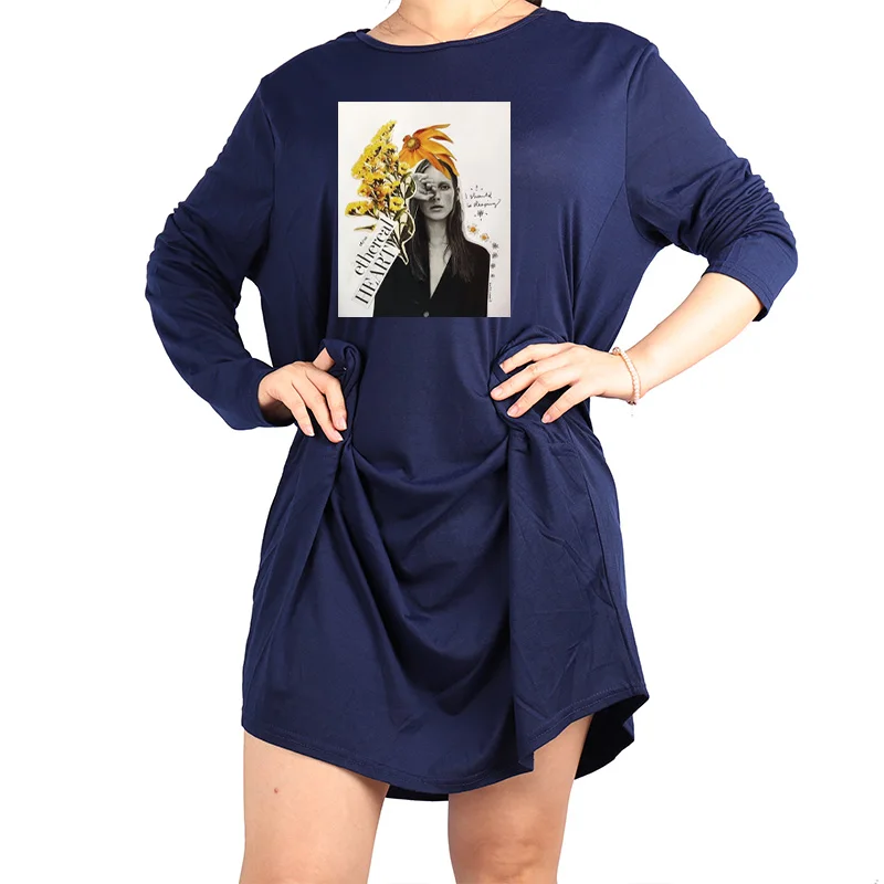 
Wholesale Clothing Factory Supplier Plus size Women oversized dress women casual 