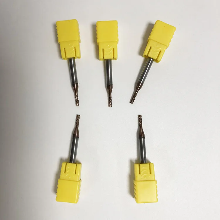 
HNT Hrc65 Square 4 flutes solid carbide end mills for steels 