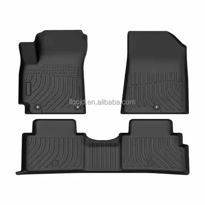 High Quality Custom TPE Rubber Car Foot Mat Universal Rear Trunk Mat Toyota Alfombra Tapetes Para Coches High Customized Floor