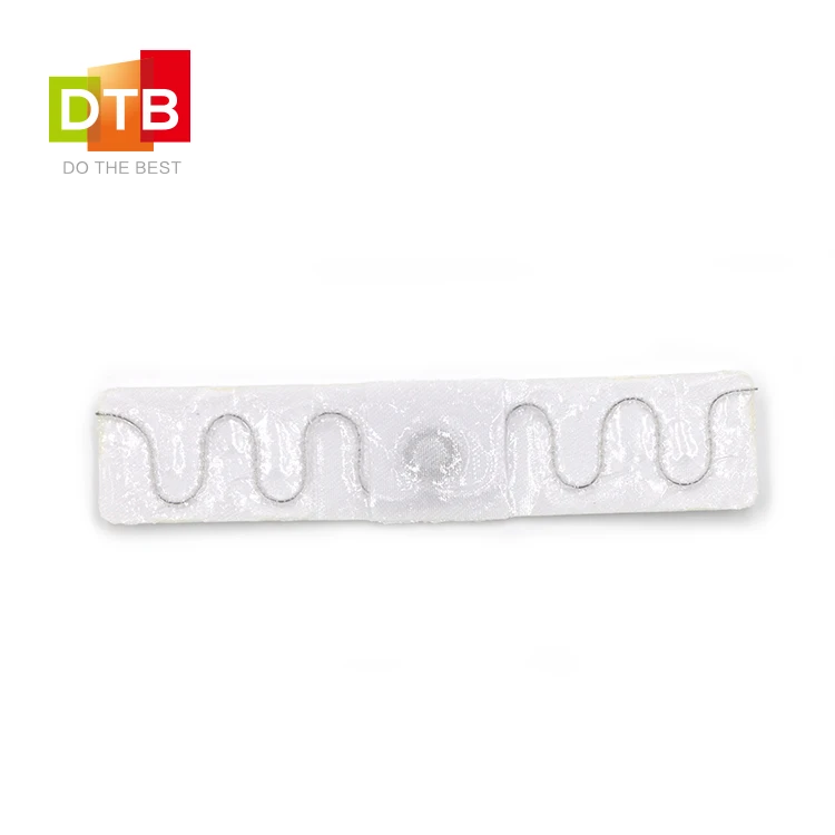 DTB Durable U7M 70*15mm Fabric uhf rfid laundry
