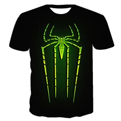 Fashion New Custom 3D Printed Spiderman T Shirt